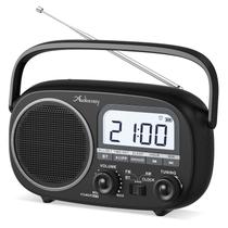 Rádio Portátil Audiocrazy AM FM com Bluetooth Preto Rádio Portátil Audiocrazy AM FM com Bluetooth Preto
