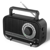 Radio Portátil Audiocrazy AM FM con Bluetooth 5.0 - Negro Radio Portátil Audiocrazy AM FM con Bluetooth 5.0 - Negro
