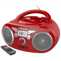 Rádio Portátil Boombox WIITHINK com CD, Bluetooth e Rádio FM