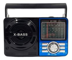 Rádio Portátil C/lanterna Bluetooth Mp3 Usb Cartão Sd Am/fm - ALTOMEX