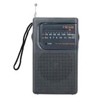 Rádio portátil de banda AM/FM Supersonic SC-1105 com LED Tune Rádio portátil de banda AM/FM Supersonic SC-1105 com LED Tune