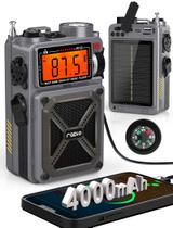 Rádio portátil de ondas curtas Jazmm Digital com Bluetooth 5.4