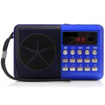 Rádio Portátil Digital Fm Bluetooth Usb Recarregável