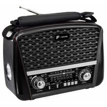 Rádio Portátil F Sound, FS-1631BT, Bluetooth e USB
