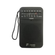 Radio Portátil F-Sound Fs3051 Am/Fm - Preto Radio Portátil F-Sound Fs3051 Am/Fm - Preto