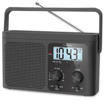 Rádio Portátil FM/AM DreamSky - Bateria ou Energia Elétrica - Display Digital e Antena Transistorizada