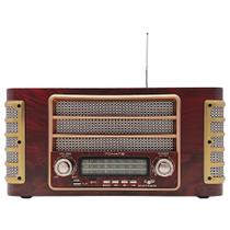 Rádio Portátil FM AM SW com USB, TF e Bluetooth Tomate MTJ2013 e Qualidade Sonora Onde Você Estiver