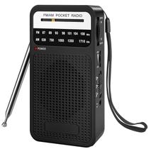 Rádio portátil Goodes AM/FM Transistor 2AA operado por bateria Rádio portátil Goodes AM/FM Transistor 2AA operado por bateria