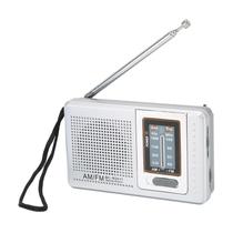 Rádio portátil Hilitand Mini Emergency Weather AM/FM