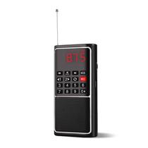 Rádio Portátil LETING com Alto-Falante MP3 e Rádio FM - Preto