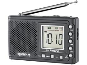 Rádio Portátil Mondial AM/FM Digital - Multi Band II RP-04