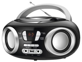 Rádio Portátil Mondial FM 6W CD Player - Display Digital NBX-13 Entrada USB