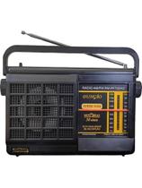 Rádio Portátil Motobras RM-PFT22AC 2 Faixas Preto
