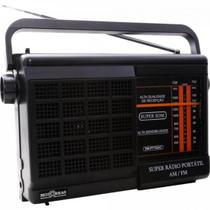 Rádio Portátil Motobras RM-PFT22AC 2 Faixas Preto