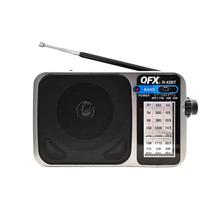 Rádio Portátil QFX R-42BT de 3 Bandas AM/FM/SW com Bluetooth Rádio Portátil QFX R-42BT de 3 Bandas AM/FM/SW com Bluetooth