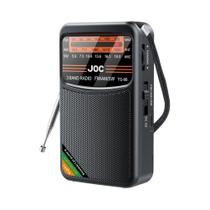 Rádio Portátil Recarregável FM AM SW Com Alto-falante Integrado Para Caminhadas Ao Ar Livre Rádio Portátil Recarregável FM AM SW Com Alto-falante Integrado Para Caminhadas Ao Ar Livre