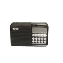 Rádio Portátil Retro Bluetooth Fm Jd-35 Altomax Novo - Altomex