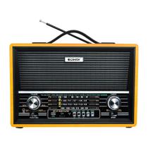 Radio Portatil Retro Com 4 Bandas Am Fm Sw Livstar