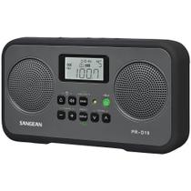 Rádio Portátil Sangean FM Stereo/AM Digital Tuning Preto Rádio Portátil Sangean FM Stereo/AM Digital Tuning Preto
