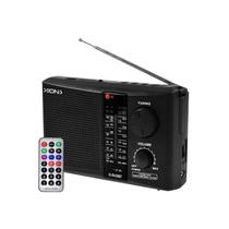 Rádio Portátil Xion Xi Ra28Bt Com Sd Usb Bluetooth Preto