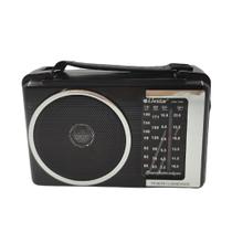 Radio Preto Portátil Presidio CDP Am Fm 110v 220v - LivStar