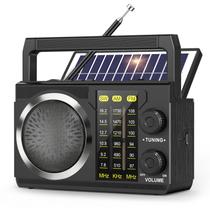 Rádio PRUNUS J-135 Bluetooth Solar AM FM SW Portátil
