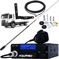 Rádio Px 40 Canais Antena Argentina Viuva Negra Black Cabo 5,5m Sup Carona Volkswagen Constellation Rádio Px 40 Canais Antena Argentina Viuva Negra Black Cabo 5,5m Sup Carona Volkswagen Constellation