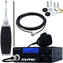 Rádio Px 40 Canais Antena Inox 2,70m Alongador 60cm Cabo 5,5m Parafusos Anti-Furto Rádio Px 40 Canais Antena Inox 2,70m Alongador 60cm Cabo 5,5m Parafusos Anti-Furto