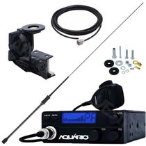 Rádio Px 40 Canais Mini Argentina 1,08m Cabo 5,5m Suporte Calha Rádio Px 40 Canais Mini Argentina 1,08m Cabo 5,5m Suporte Calha