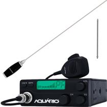Radio PX 40 Canais Rp-40 + Antena Móvel Mini Maria Mole 1,40 metros B-2005p + Prolongador Inox 25cm