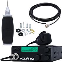 Rádio PX 40 Canais RP-40 + Antena Móvel PX Inox 2,70 Metros + Cabo 5,5 Metros + Kit Parafusos Anti-Furto Rádio PX 40 Canais RP-40 + Antena Móvel PX Inox 2,70 Metros + Cabo 5,5 Metros + Kit Parafusos Anti-Furto