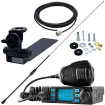 Rádio Px 80 Canais Mini Argentina Black 1,08m Carroceria Caminhonete Parafusos Rádio Px 80 Canais Mini Argentina Black 1,08m Carroceria Caminhonete Parafusos