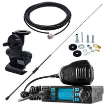 Rádio Px 80 Canais RP-50 Mini Argentina Black 1,08m Porta Malas Capô Parafusos Fixação Rádio Px 80 Canais RP-50 Mini Argentina Black 1,08m Porta Malas Capô Parafusos Fixação