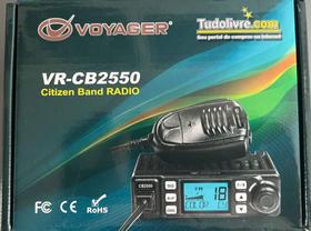 Rádio Px Voyager Vr Cb2550 40 Canais Am Fm Banda Radio