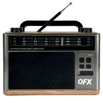 Rádio QFX RETRO-1937 Bluetooth AM/FM/OC Vintage