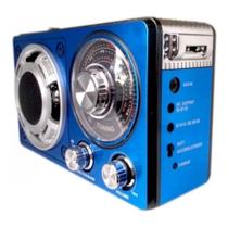 Rádio Recarregável Am/Fm/Usb/Sd 10W Bivolt Grasep D-1605 Rádio Recarregável Am/Fm/Usb/Sd 10W Bivolt Grasep D-1605