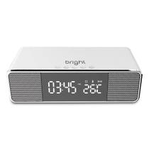 Rádio Relógio com Base Carregadora por Indução Bright 0600 Branco Rádio Relógio com Base Carregadora por Indução Bright 0600 Branco
