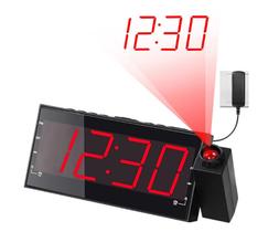 Radio Relógio Despertador Digital Lelong Le 672 Fm Usb Alarme