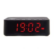 Rádio Relógio Digital Alarme BT/Aux/Fm/Sd LE-674 Bivolt