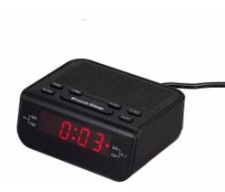 Rádio Relógio Digital Alarme Duplo Lelong Le-671