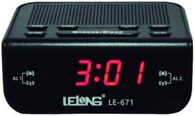 Radio Relogio Digital Fm Despertador Duplo Alarme Bivolt bluetooth Dia dos pais