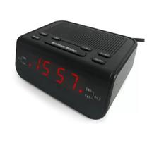 Radio Relogio Digital Fm Despertador Duplo Alarme Bivolt - lelong