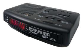 Rádio Relógio Digital Motobras Fm Bluetooth Despertador