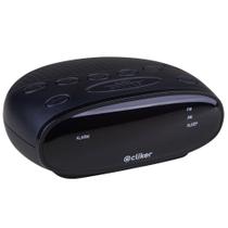 Rádio Relógio Digital Vision Cliker com Alarme e Display