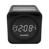 Rádio relógio FM+alto-falante Bluetooth, alarmes duplos - SHARP