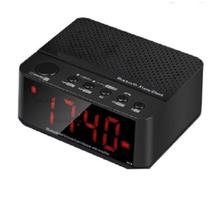 Radio Relógio Fm Bluetooth Le-674 Despertador Digital