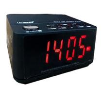 Radio Relógio Fm Bluetooth Le-674 Despertador Digital
