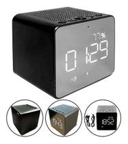 Rádio Relógio Fm Despertador Digital Le-673 Bluetooth Alarme