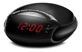 Rádio Relógio Mondial RR-04 Preto Bivolt Display Digital Loi