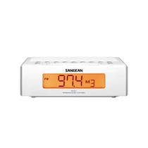 Rádio-Relógio Sangean RCR-5 Digital AM/FM Branco